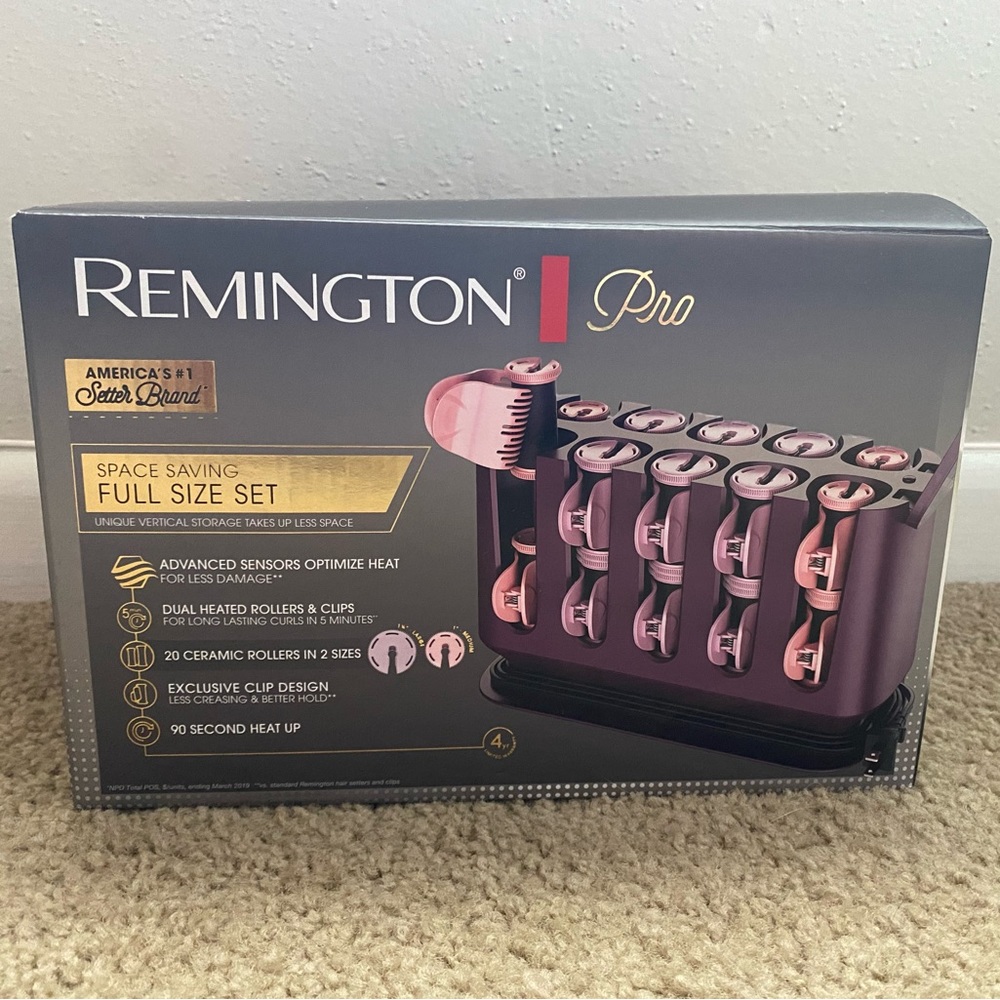 Remington Pro Heater Hair Rollers